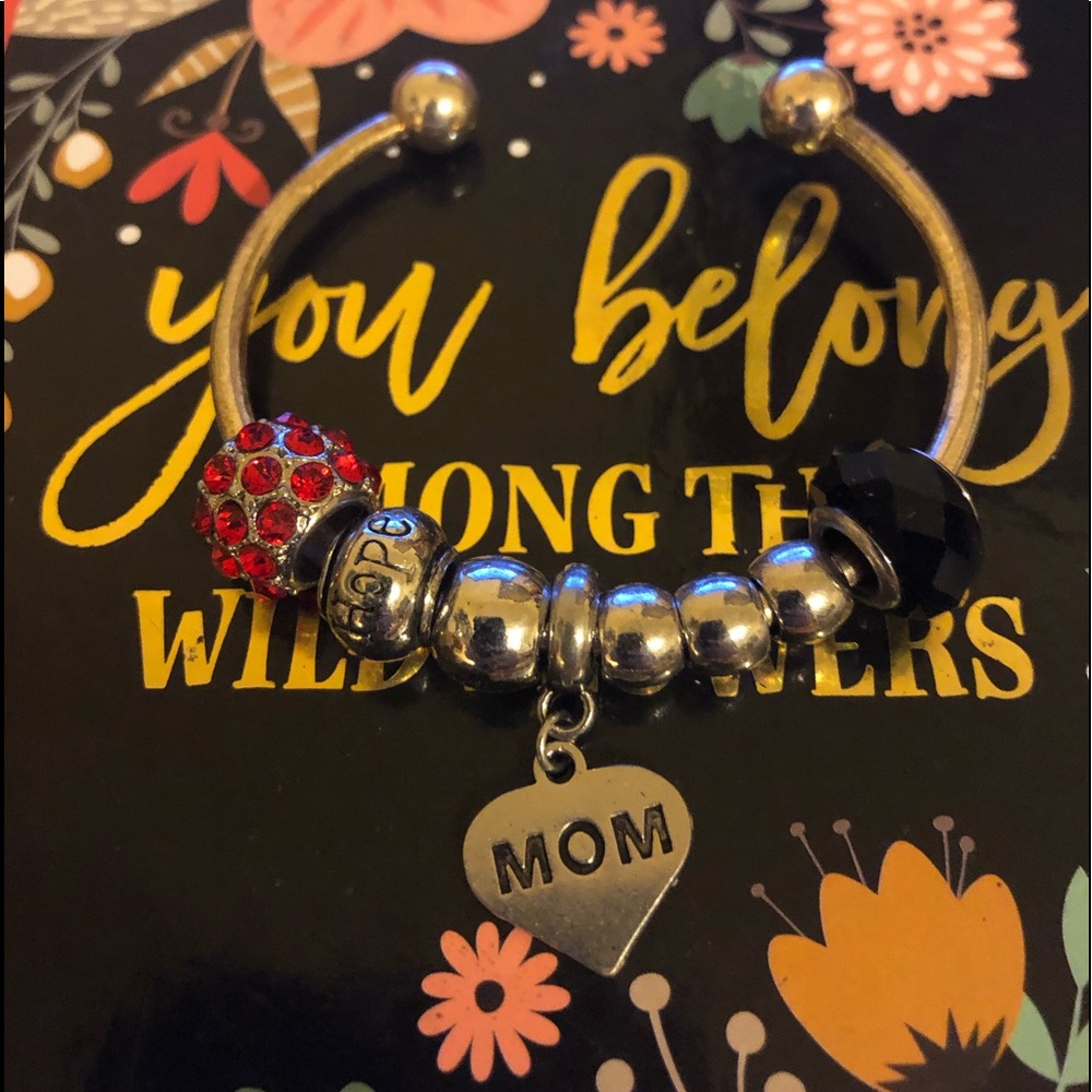 ❤️Mom & Hope 💕Adj Charm & Bead Bracelet🌹fabulous - Picture 4 of 4